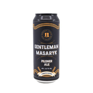 Masaryk Gentleman 11,5° –  Pilsner Ale 500ml